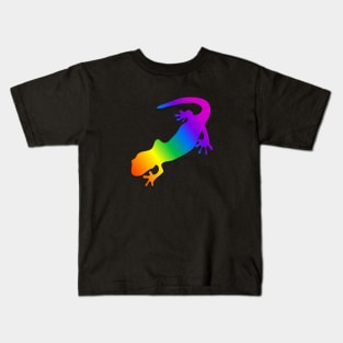 Rainbow Salamander Kids T-Shirt